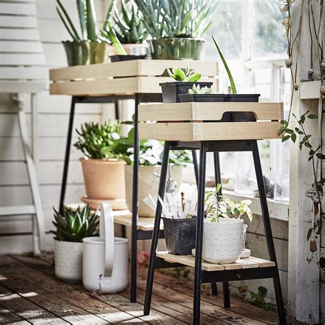 Then with the name BALJA as a solution "for your winter garden". . Outdoor plant stand ikea